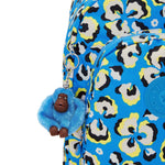 حقيبة ظهر Kipling Class Room Leopard Floral كبيرة C2I7090-P2A