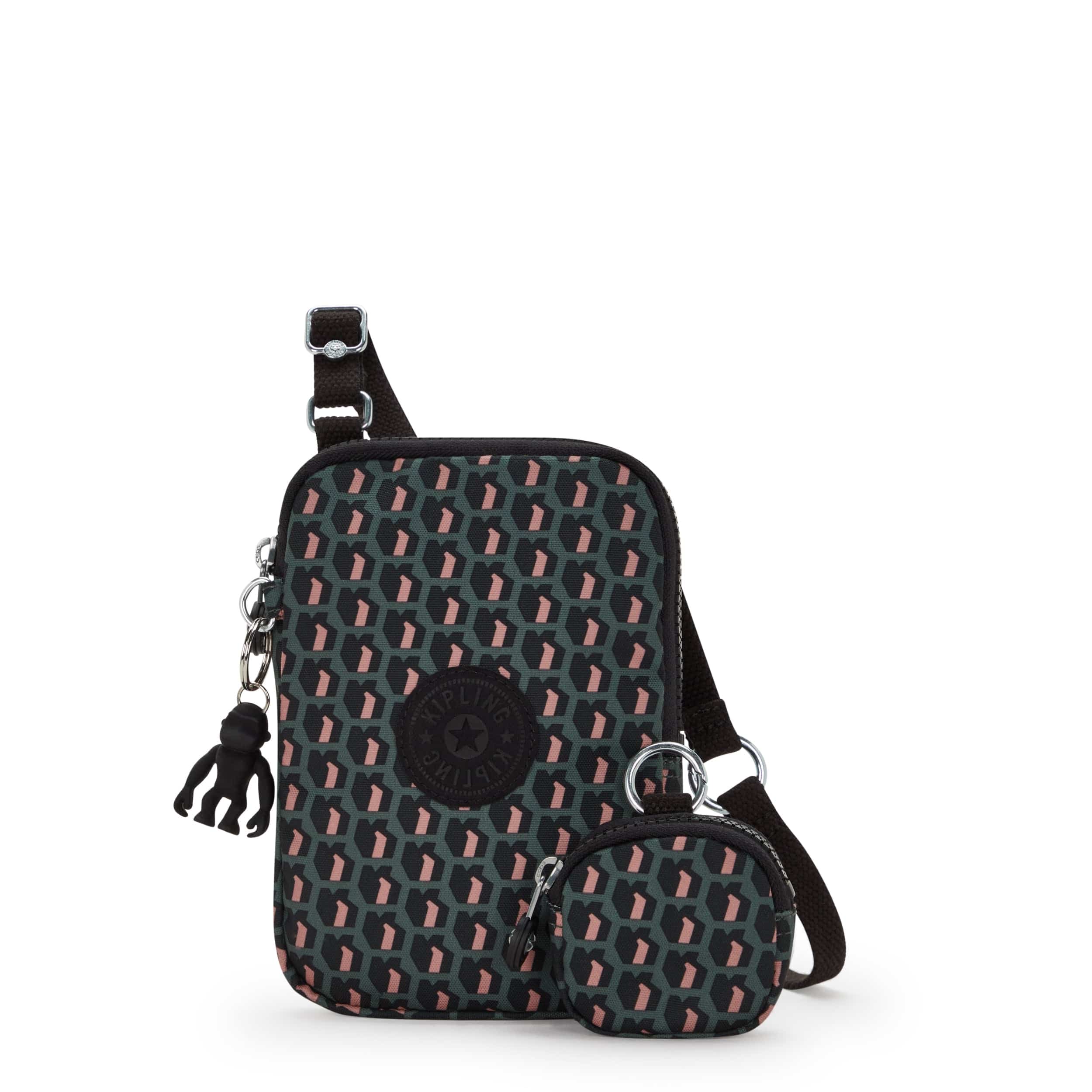 حقيبة هاتف Kipling Elvin 3D K باللون الوردي C2I7518-E1A