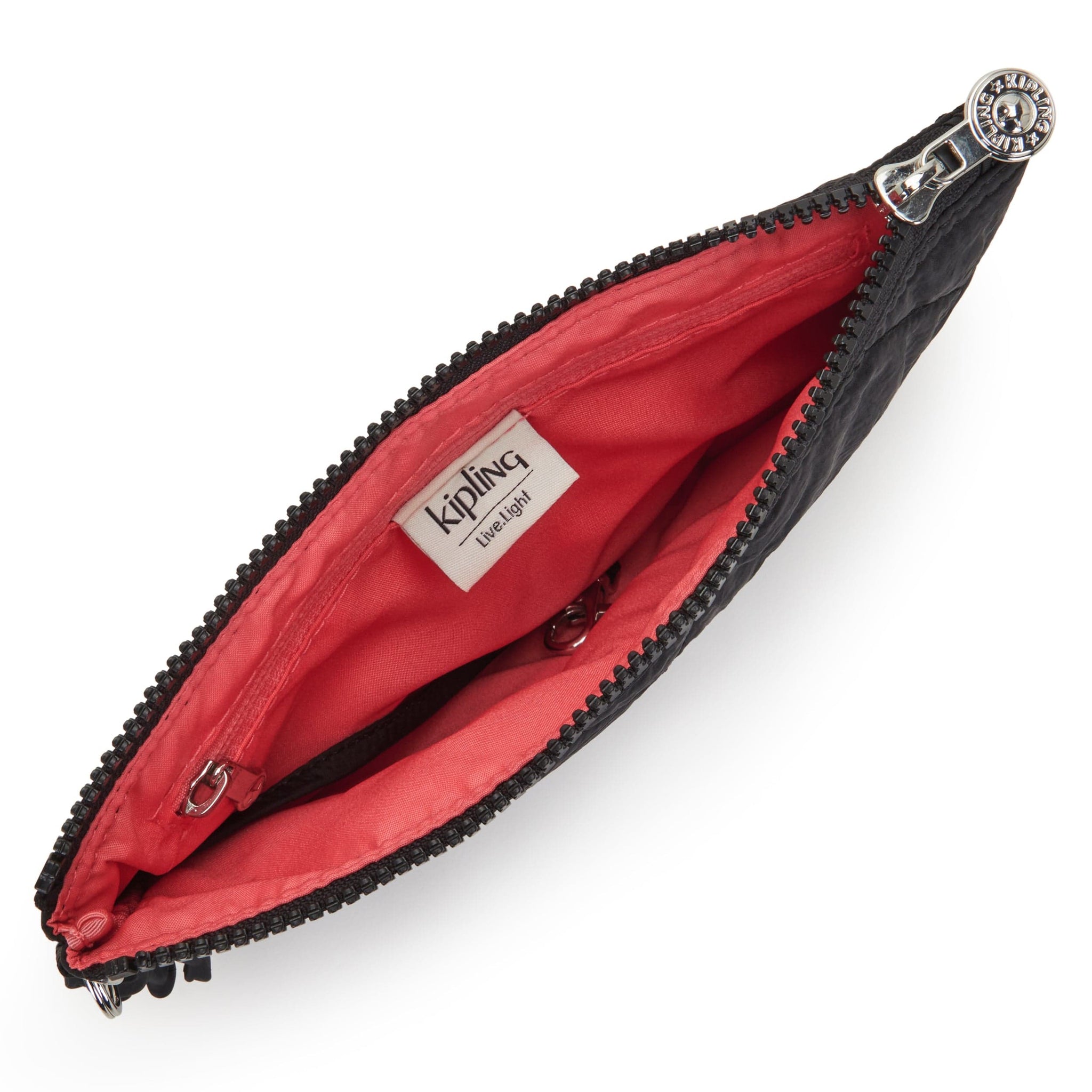 حقيبة كيبلينج فانسي كوزميك السوداء الكبيرة المسطحة C2I7668-95R