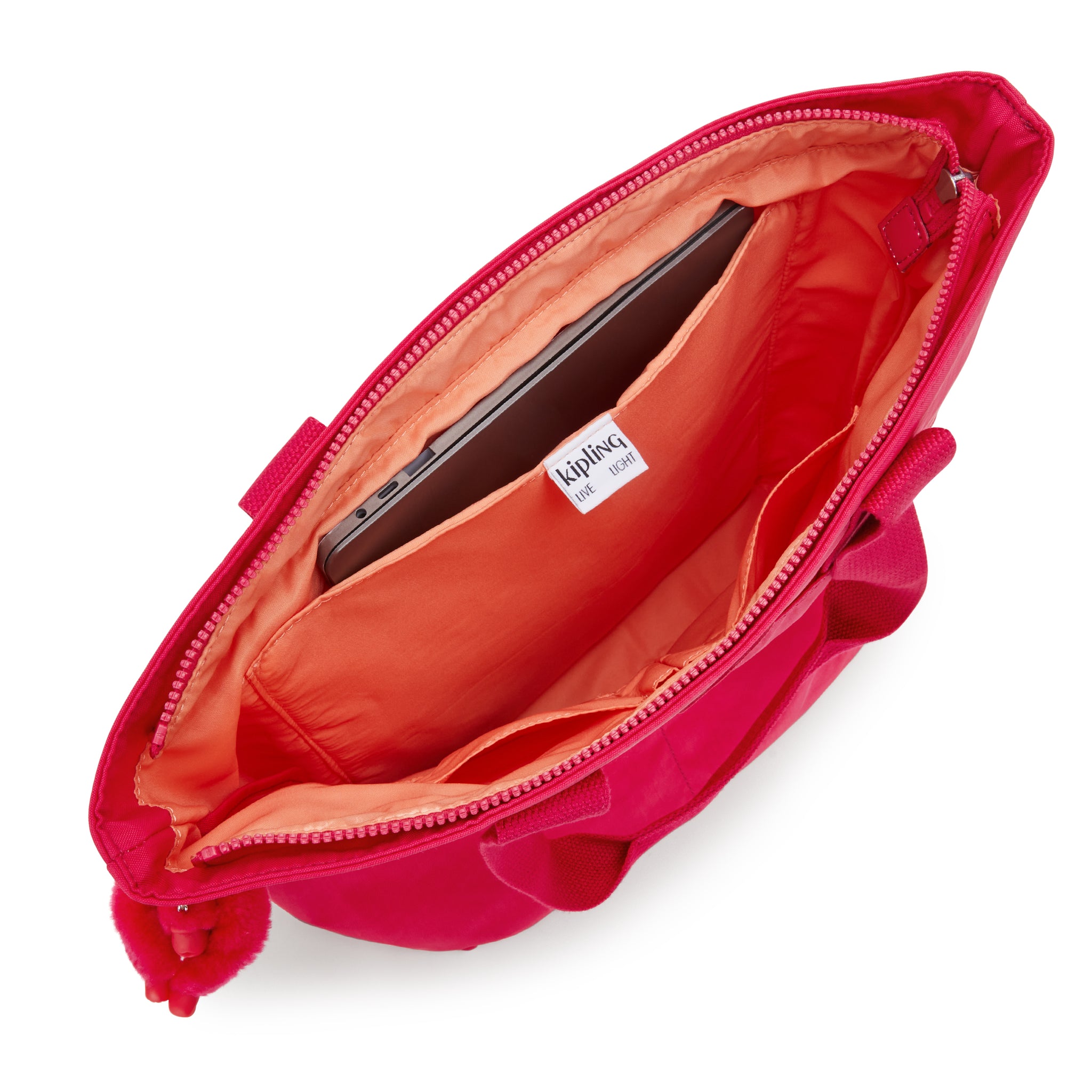 حقيبة حمل كبيرة وردية اللون من كيبلينج حنيفة كونفيتي C2I7937-T73