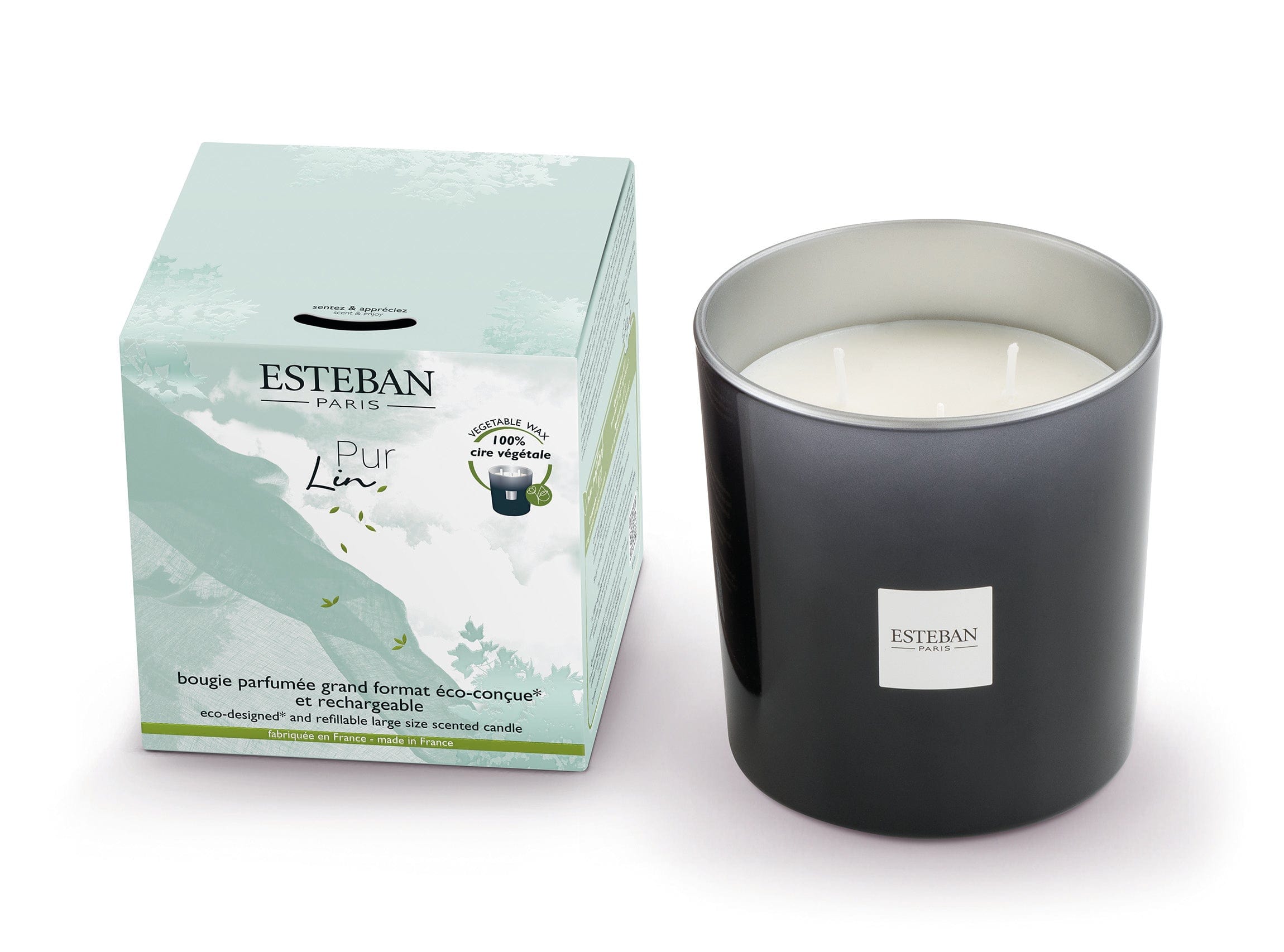 PUR LIN LARGE SIZE SCENTED CANDLE 450G