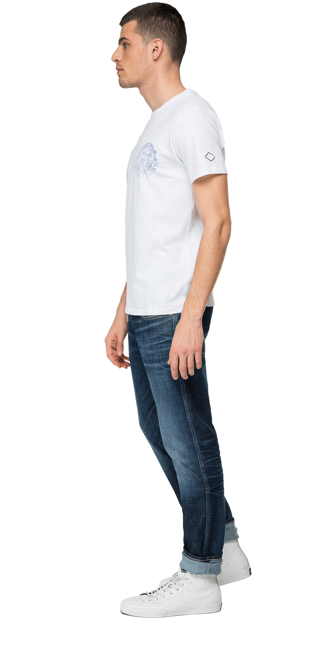 تي شيرت Replay Crewneck من Custom Creations