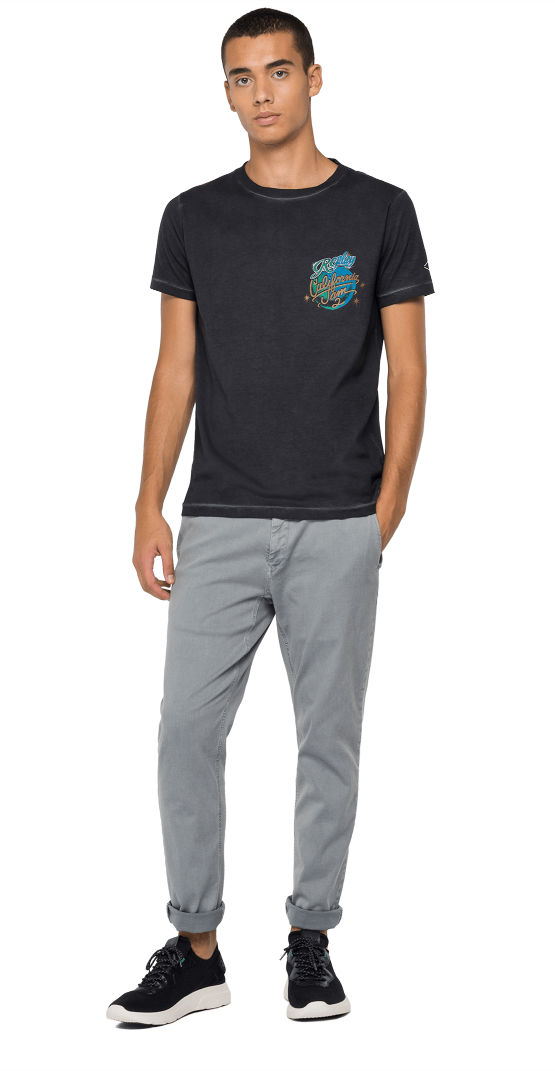 Replay California Jam Crewneck T-Shirt