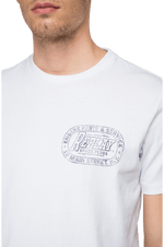 تي شيرت Replay برقبة دائرية مع خدوش