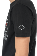 تي شيرت بياقة دائرية مع طبعة Replay ونمر