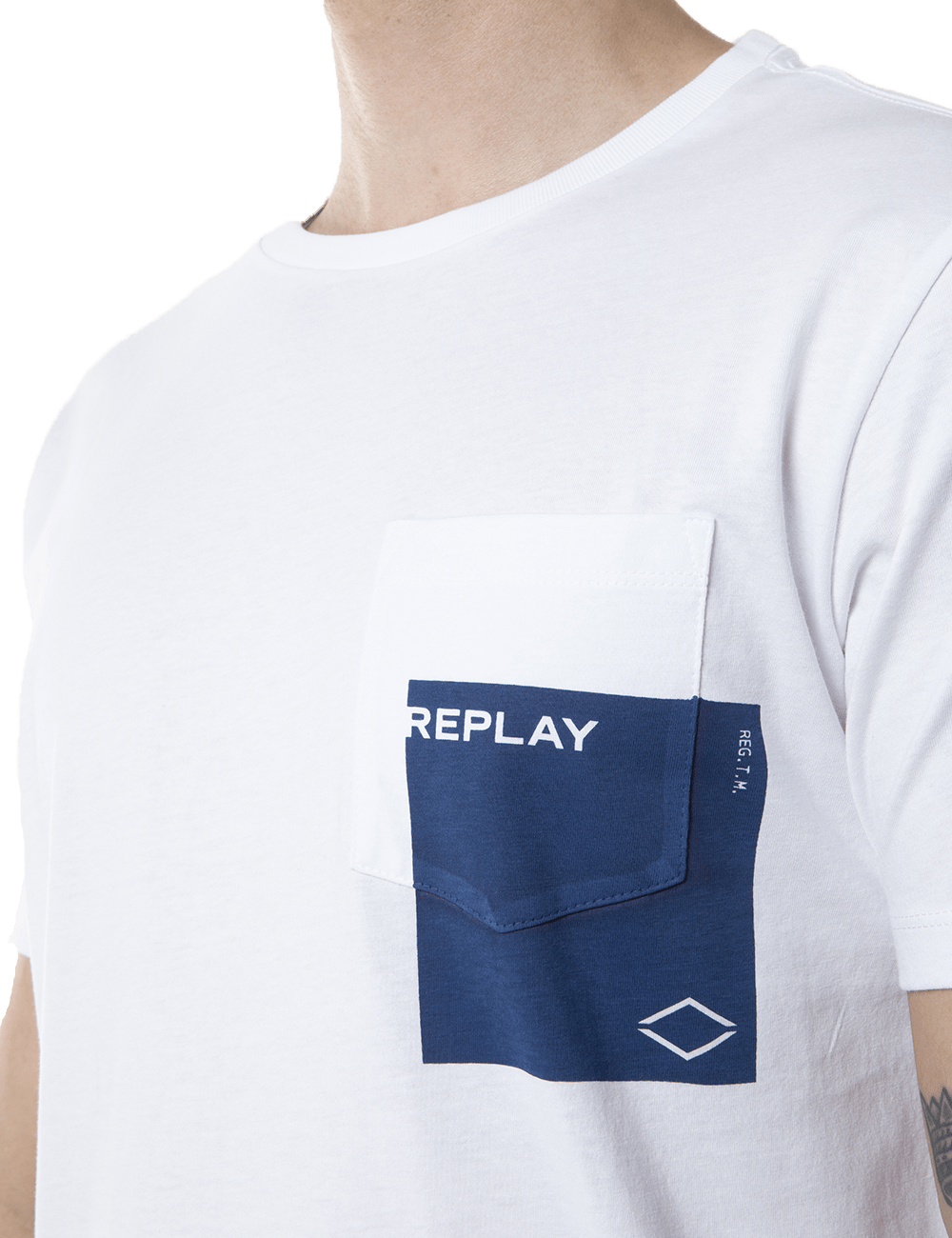 تي شيرت ريبلاي جيرسي أساسي