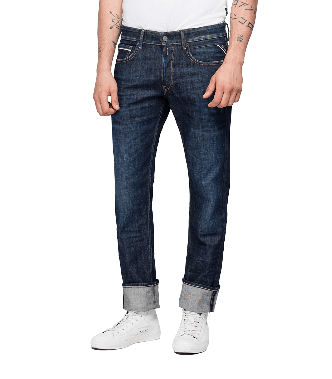 بنطال جينز غروفر بقصّة مستقيمة