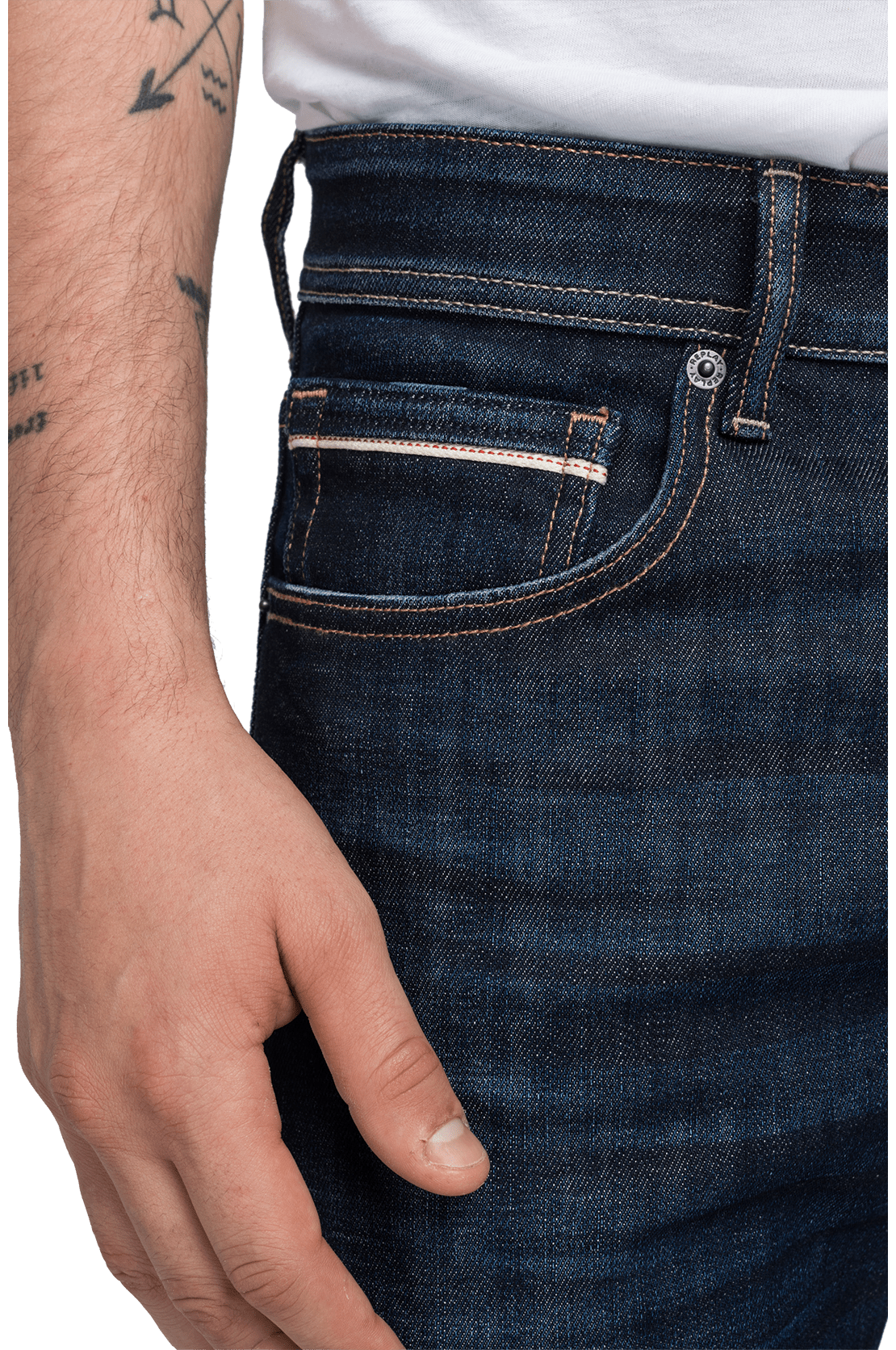 بنطال جينز غروفر بقصّة مستقيمة