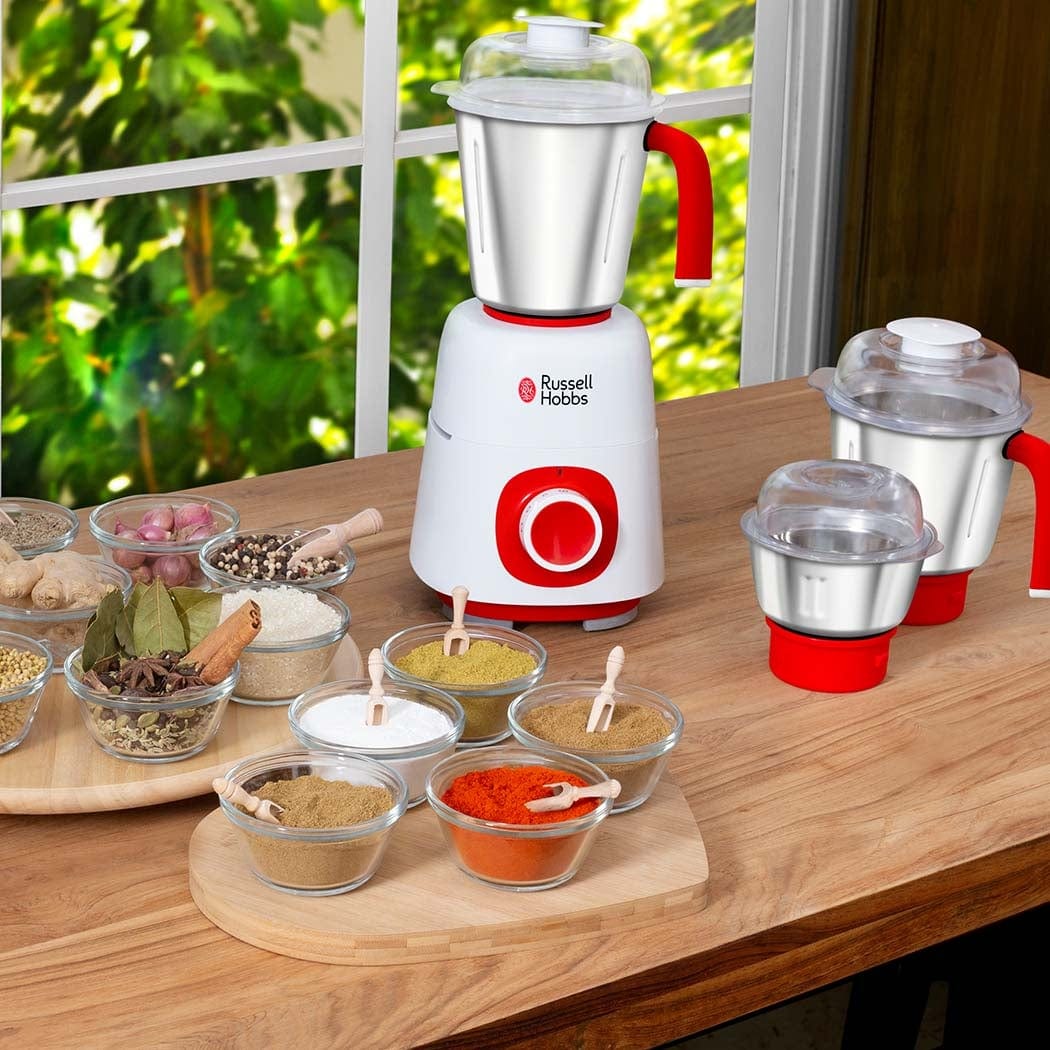 خلاط ومطحنة راسل هوبز 3 في 1 بقوة 550 واط