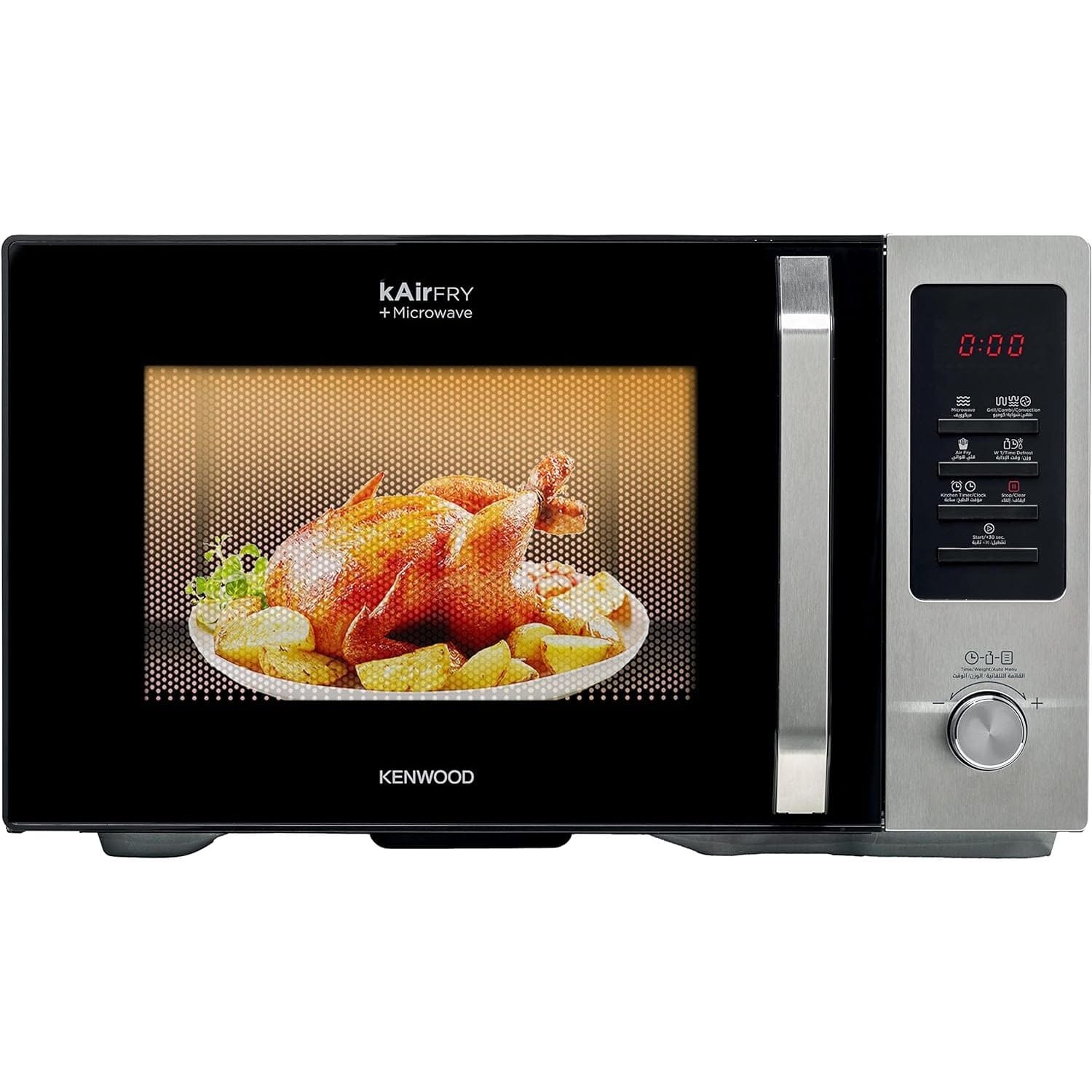 KENWOOD MICROWAVE 30L CONV+AIRFRY MWA30.000BK