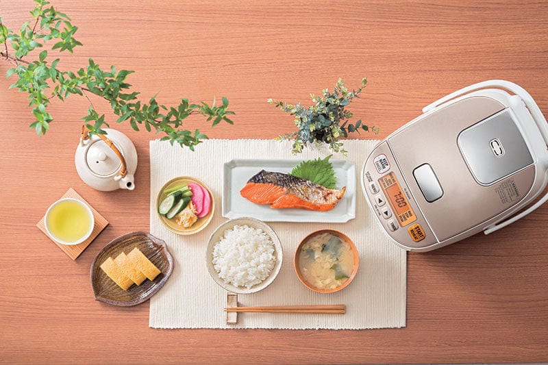 طباخ أرز إلكتروني مع سخان سعة 0.5 لتر من الفولاذ المقاوم للصدأ