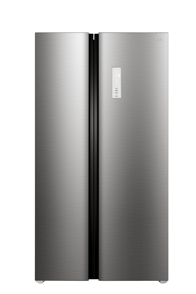 TCL 635 Liters SIDE BY SIDE REF Inverter Compressor, Inox P635SBSN