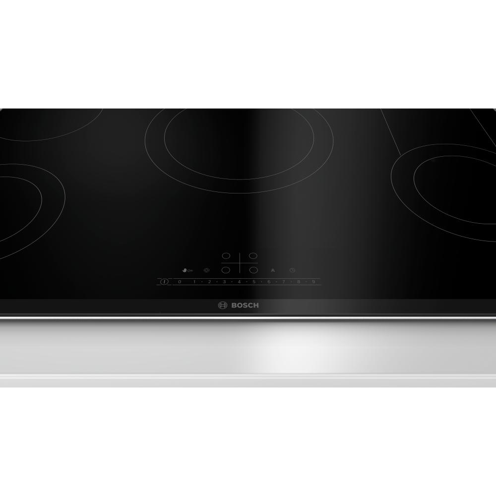 Bosch Series 6 electric hob 90 cm, TouchControl MultiTouch, 17 power levels, Black, PKC975FB2M 1 Year Manufacturing Warranty