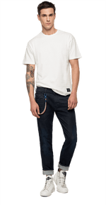 REPLAY PSG ANBASS HYPERFLEX BIO SLIM-FIT JEANS