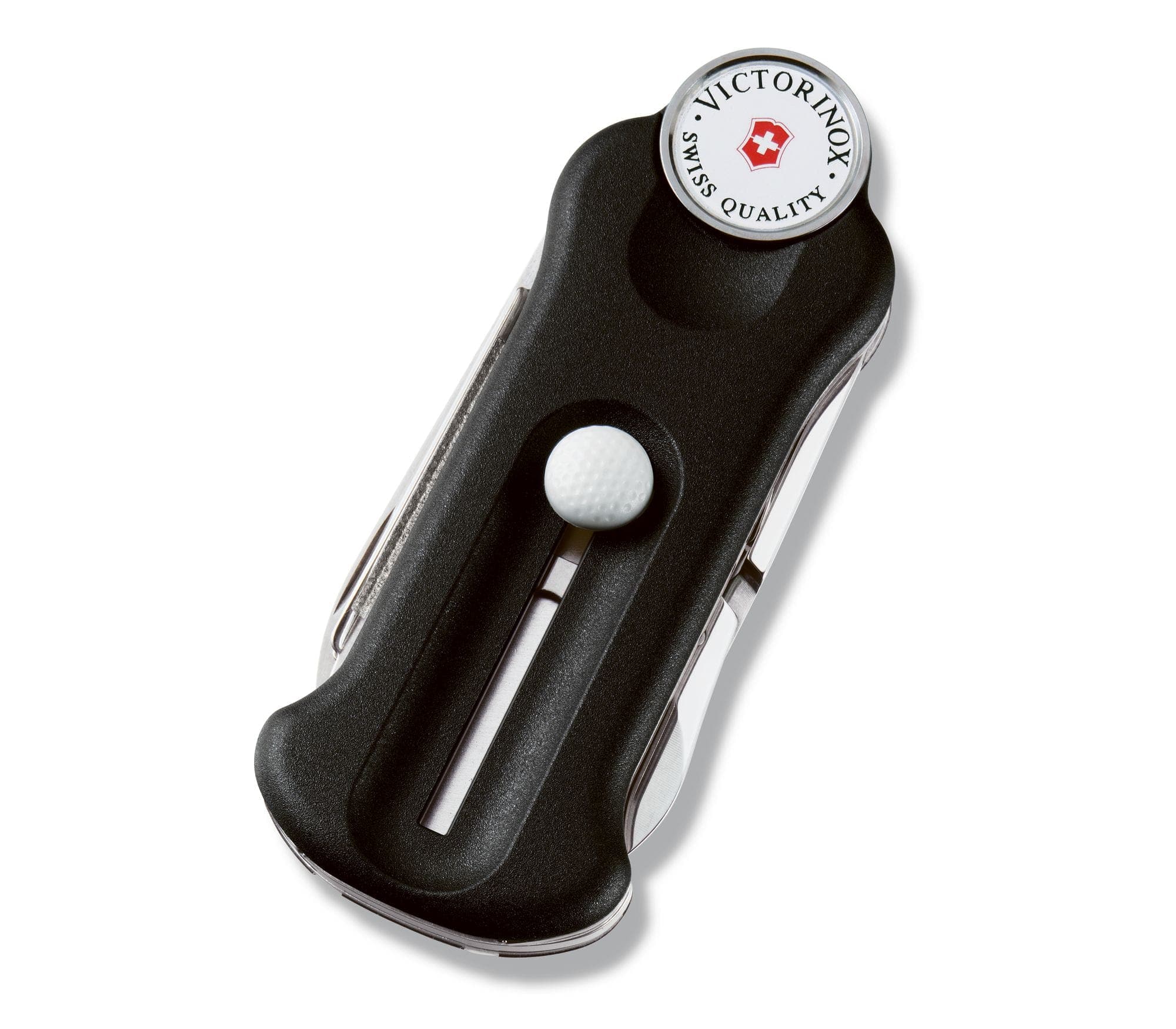 سكين الجيش السويسري من فيكتورينوكس، أداة غولف 91 مم، أسود، مع 10 وظائف - 0.7052.3