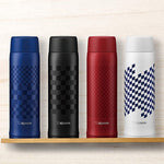 Zojirushi Stainless Steel Vacuum Insulated Mug, 16-Ounce, Ichimatsu Blue