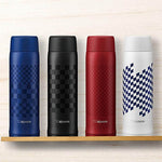 Zojirushi Stainless Steel Vacuum Insulated Mug, 16-Ounce, Ichimatsu Red