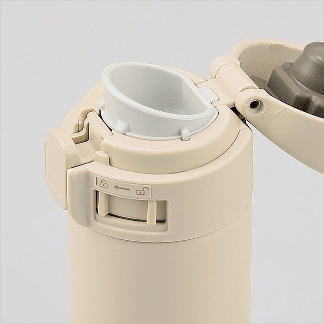 زجاجة مفرغة من الفولاذ المقاوم للصدأ من زوجيروشي، سعة 0.30 لتر - بيج