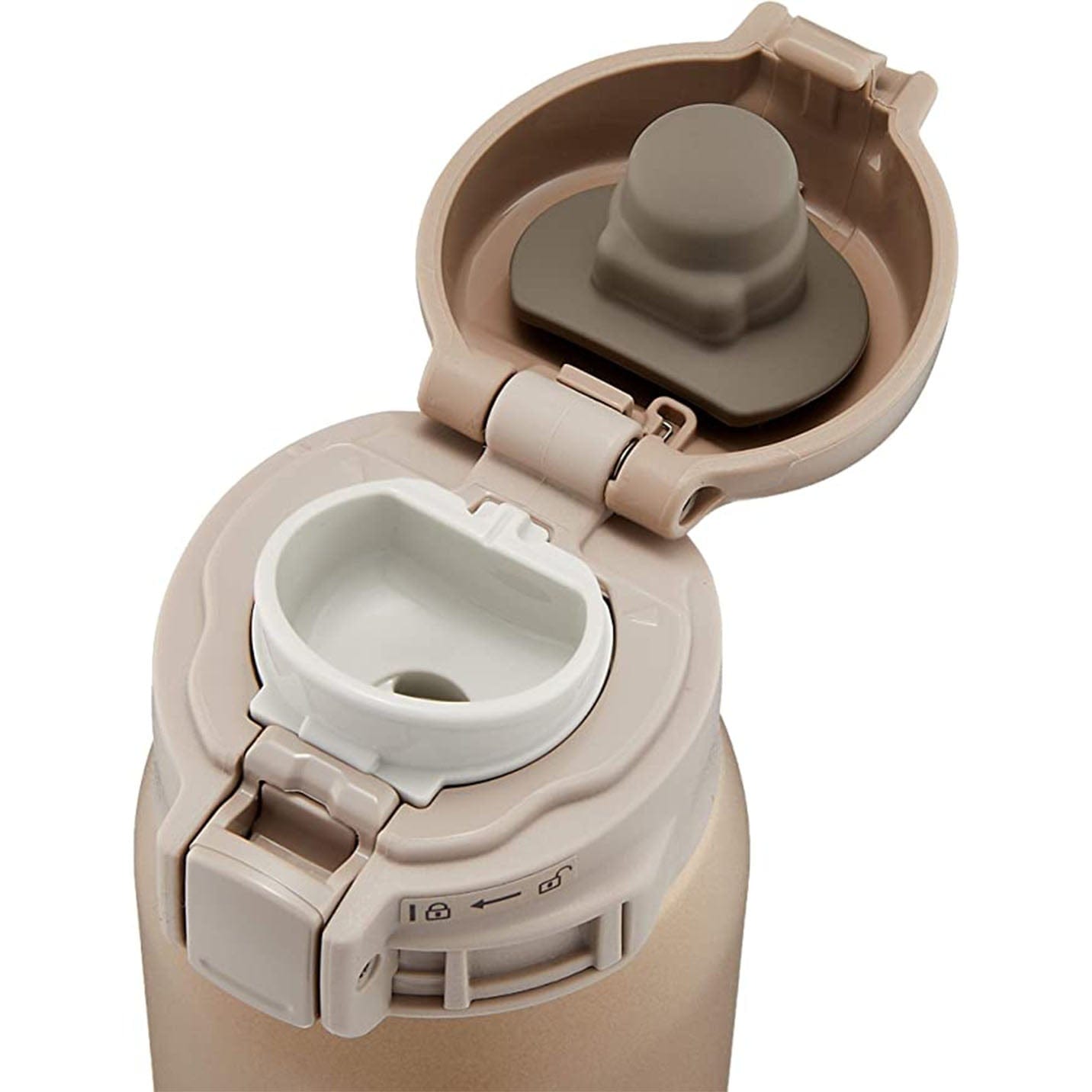 Zojirushi Stainless Steel Vacuum Mug, 0-60 Ltr Capacity, Beige Gold
