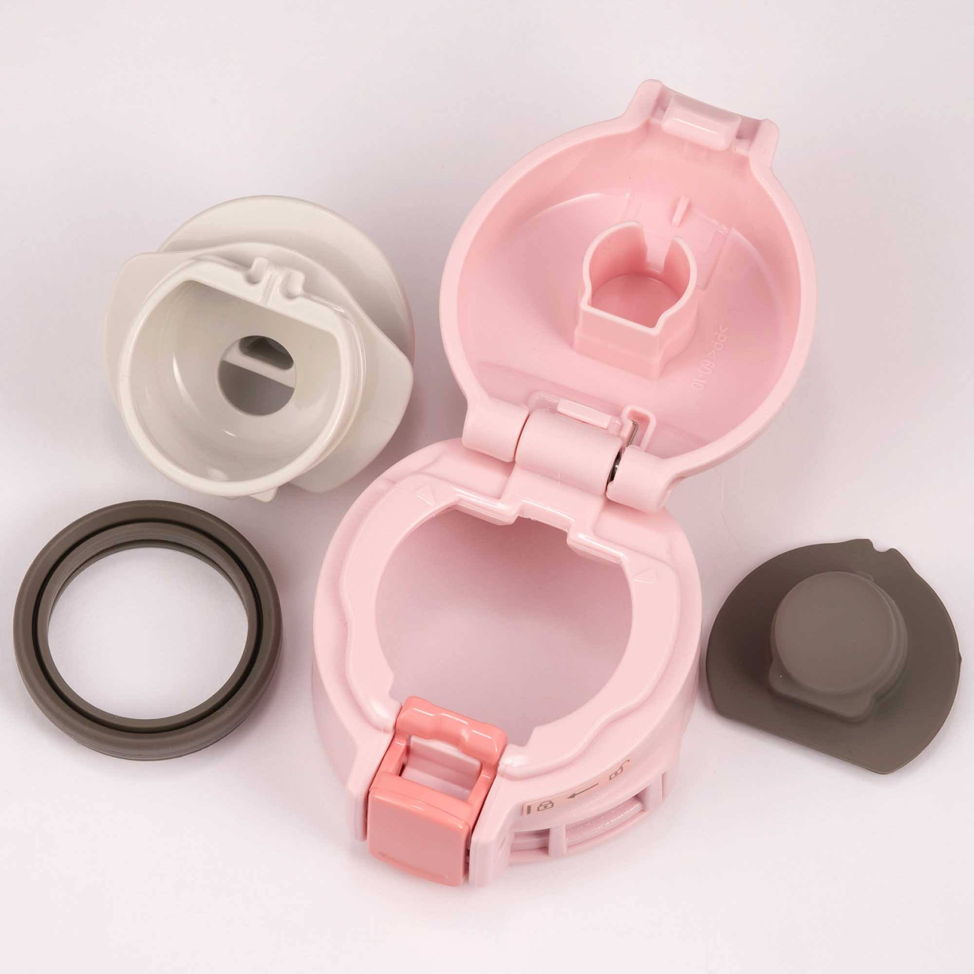 زجاجة مفرغة من الفولاذ المقاوم للصدأ من زوجيروشي، سعة 0.48 لتر - وردي لؤلؤي