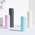 زجاجة مفرغة من الفولاذ المقاوم للصدأ من زويجروشي، سعة 0.48 لتر - أسود رمادي