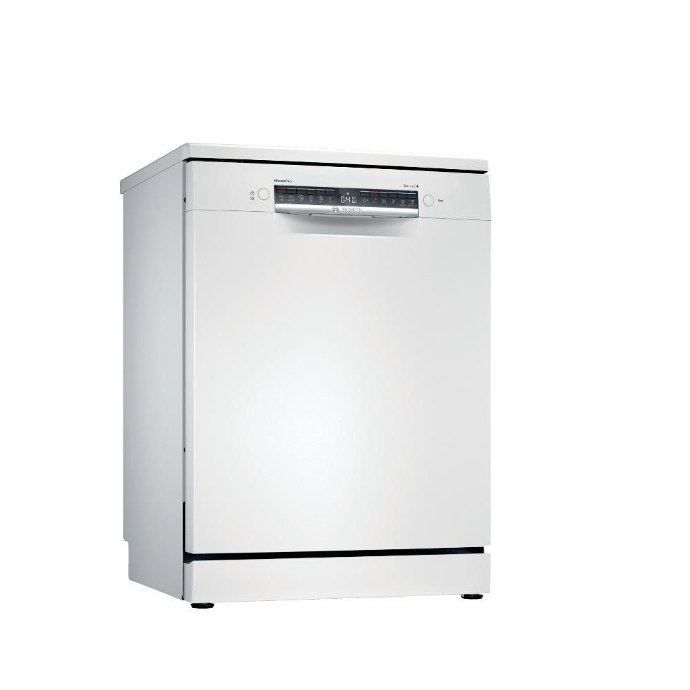 Bosch 60 cm Freestanding Dishwasher, HomeConnect Via WLAN For Remote Monitoring and Control-SMS4HMW26M