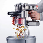 مكنسة كينوود اللاسلكية 2 في 1، عصا يدوية وعصا