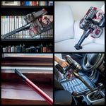 مكنسة كينوود اللاسلكية 2 في 1، عصا يدوية وعصا