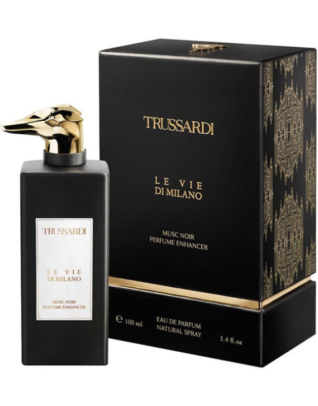 TRUSSARDI LE VIE DI MILANO -  MUSC NOIR - PERFUME ENHANCER - EDP100ML