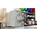 مجفف الملابس بمضخة حرارية من سلسلة بوش 4 سعة 9 كجم