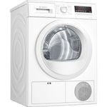 Bosch Series 4, Heat Pump Tumble Dryer, 8 kg, LCD, push-button,-WTH85V10GC, 1 Year Manufacturer Warranty