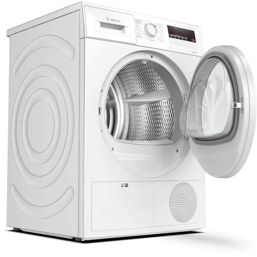 مجفف الملابس بمضخة حرارية من سلسلة بوش 4 سعة 8 كجم