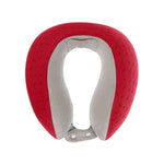 Be Relax My Memory Foam Wellness Neck Pillow - Velvet Red - 1001300058 - Jashanmal Home