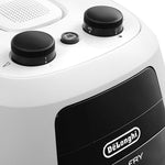 De'Longhi Ideal Fry Cooker White and Black - FH2133.W - Jashanmal Home