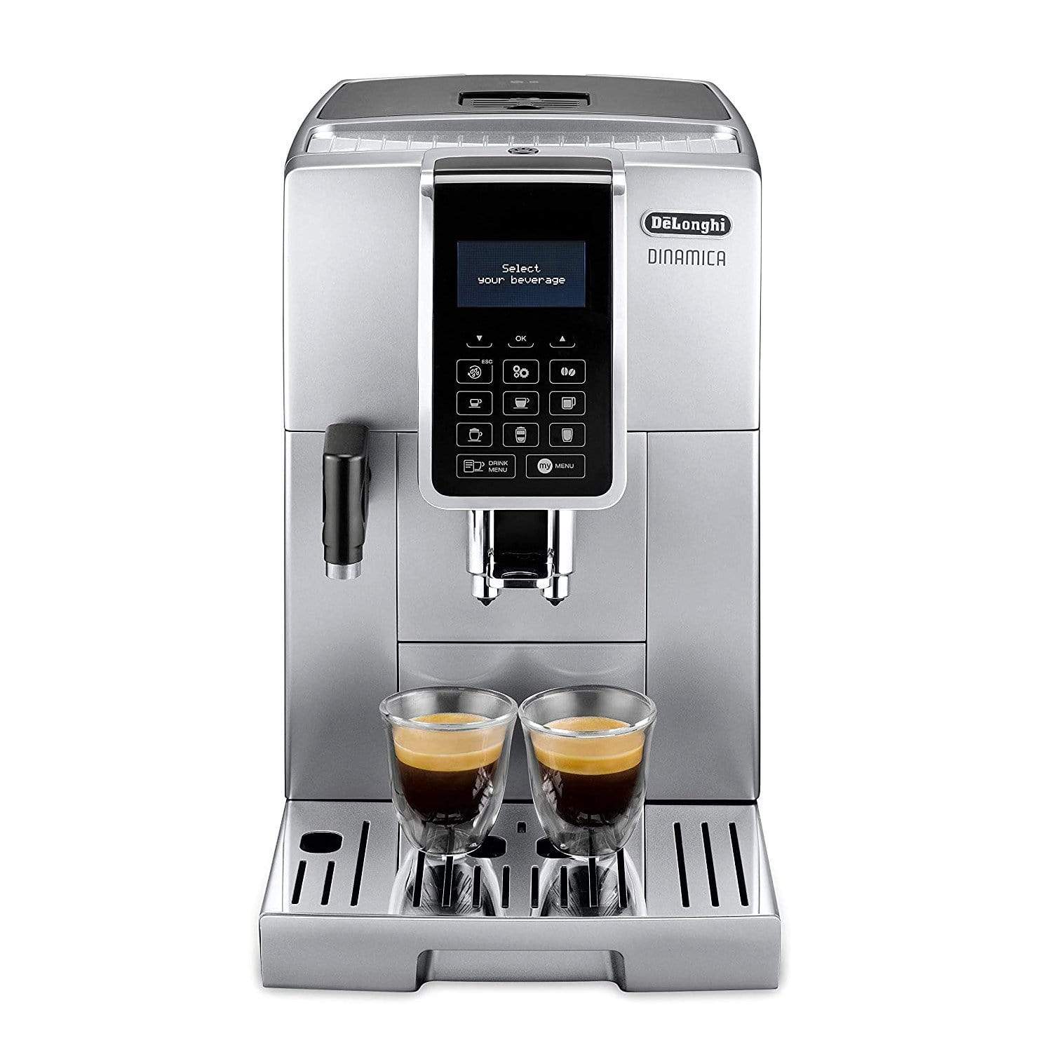 De'Longhi Fully Automatic Coffee Machine Silver - ECAM350.75.S - Jashanmal Home