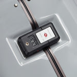 عربة بيجو فوياجيز ترافل 73 سم صلبة بأربع عجلات مزدوجة لتسجيل الوصول وصندوق الأمتعة 