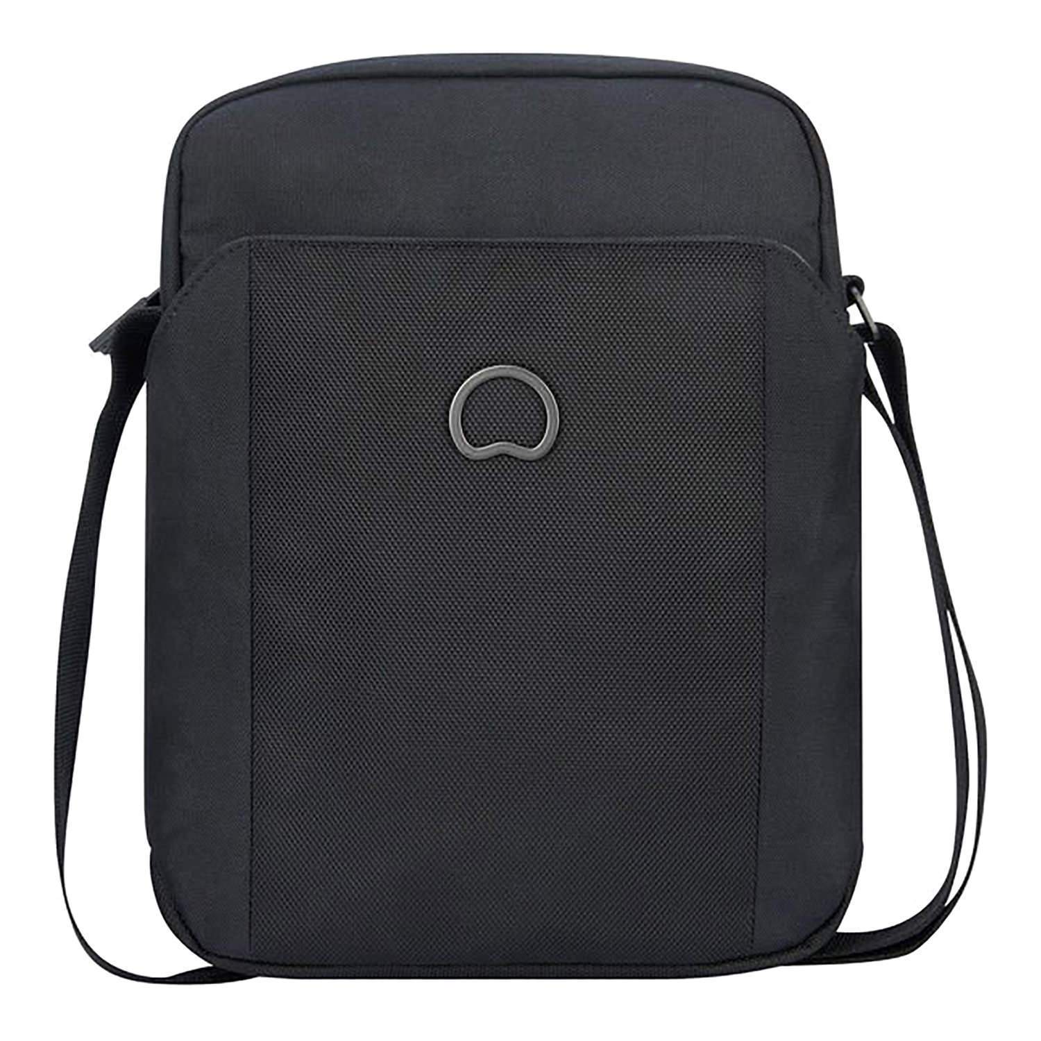 Delsey Picpus 2 Compartment Vertical Mini Reporter Bag - Black - 00335411300 BLK - Jashanmal Home