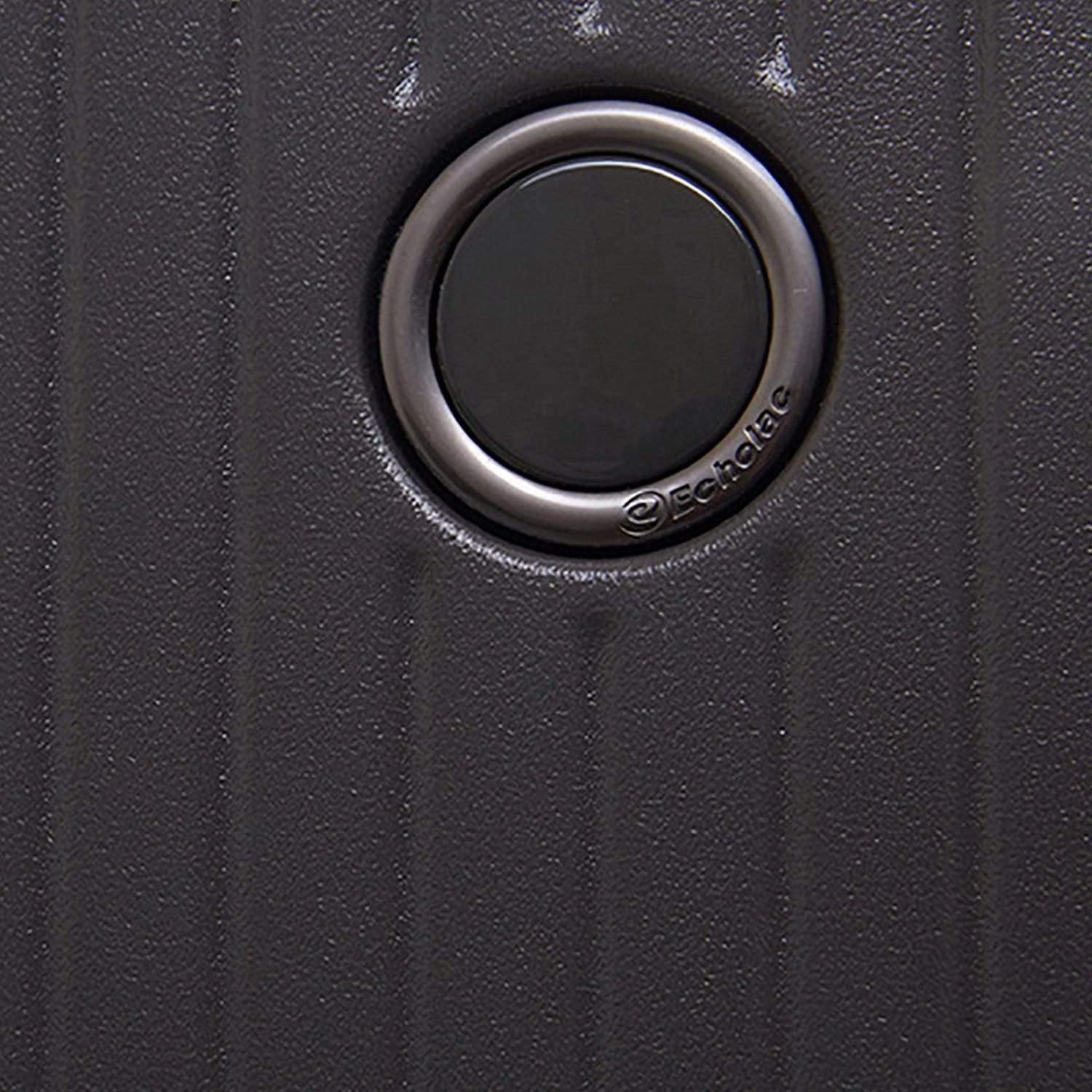 عربة أمتعة إيكولاك شوغون 28 بوصة بأربع عجلات مزدوجة لتسجيل الوصول، لون أسود - PC148 28 أسود