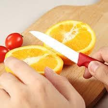 Victorinox Swiss Classic Paring Knife Wavy 8cm Red - 6.7431 - Jashanmal Home