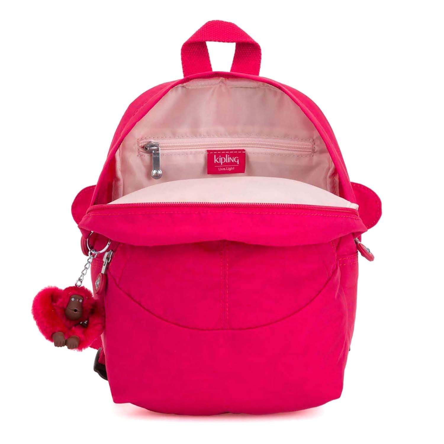 Kipling Faster Backpack - True Pink - 00253-09F - Jashanmal Home