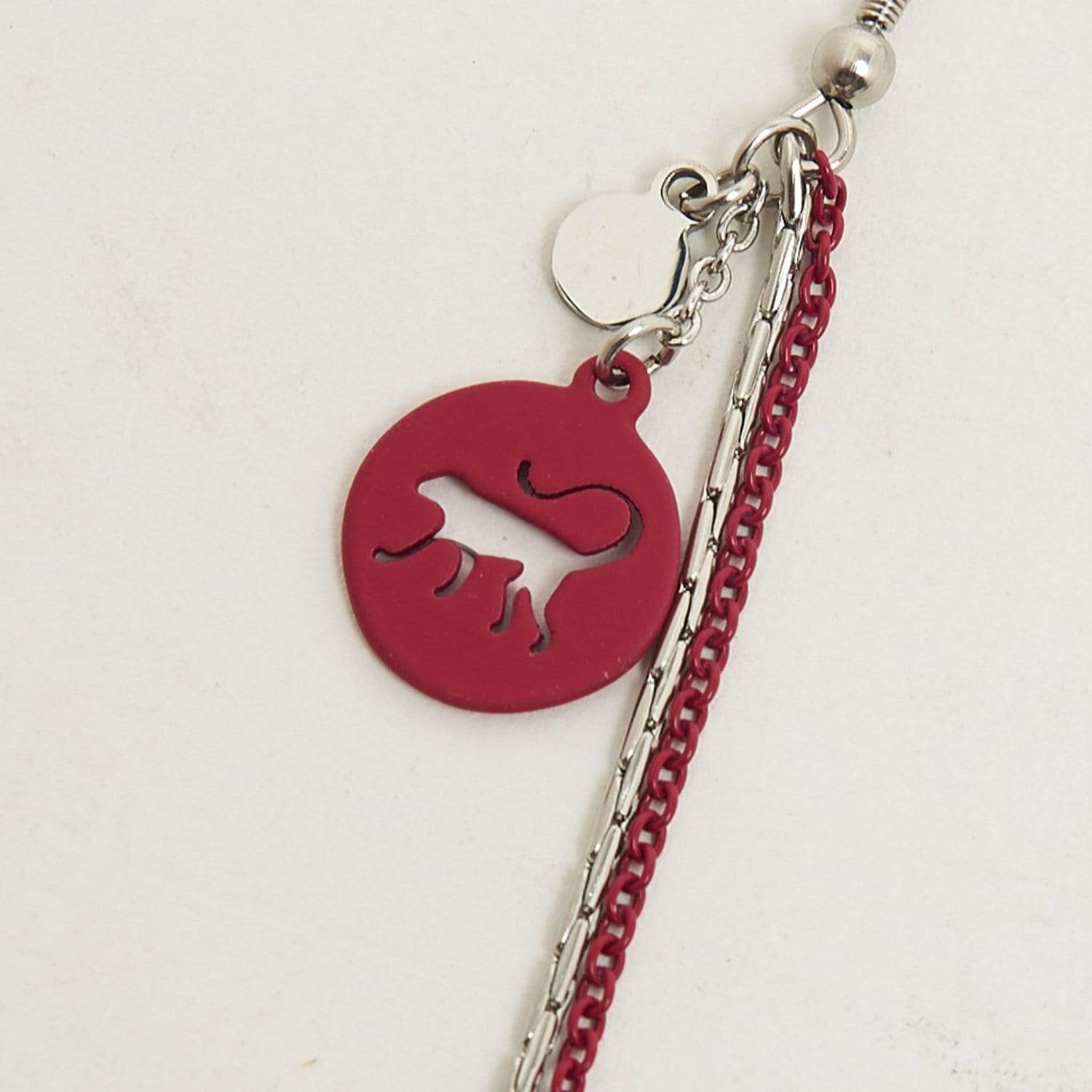 أقراط كيبلينج ستروب الفضية C200824-39L