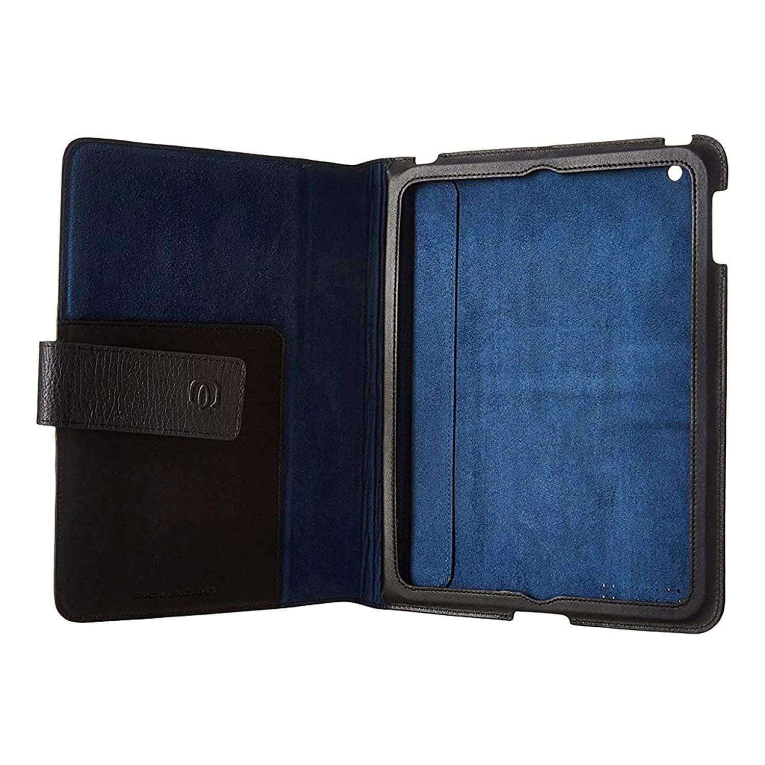 Piquadro Square Ipad Stand Up Case - Black - AC2691SI/N - Jashanmal Home