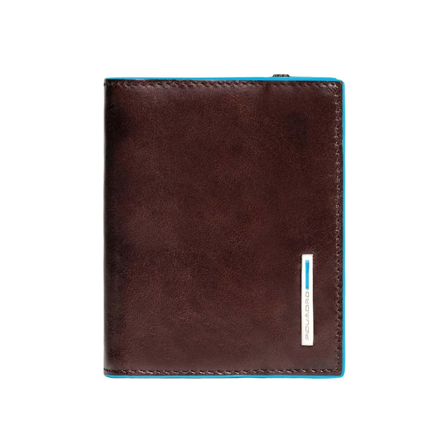 Piquadro Blue Square Credit Card Holder - Mahogany - PP1395B2/MO - Jashanmal Home