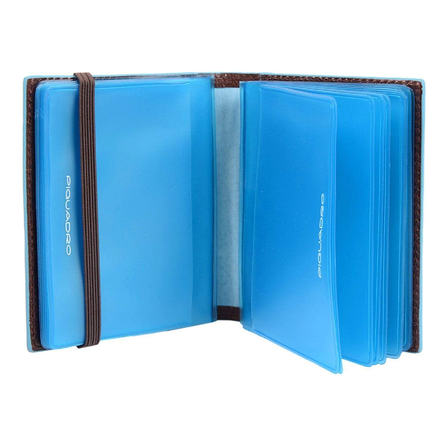 Piquadro Blue Square Credit Card Holder - Mahogany - PP1395B2/MO - Jashanmal Home