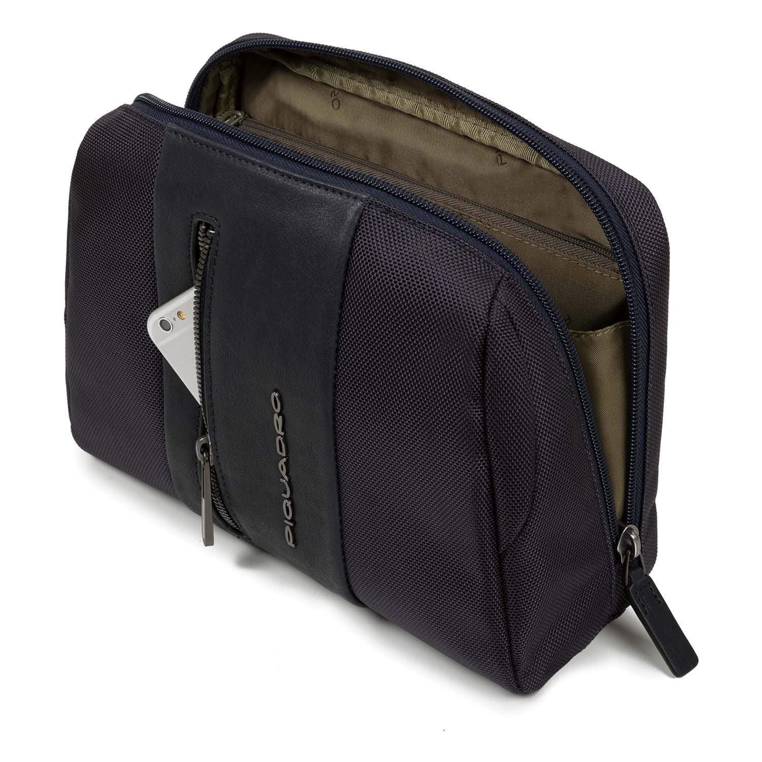 Piquadro Brief Toiletry Bag - Blue - BY4448BR/BLU - Jashanmal Home