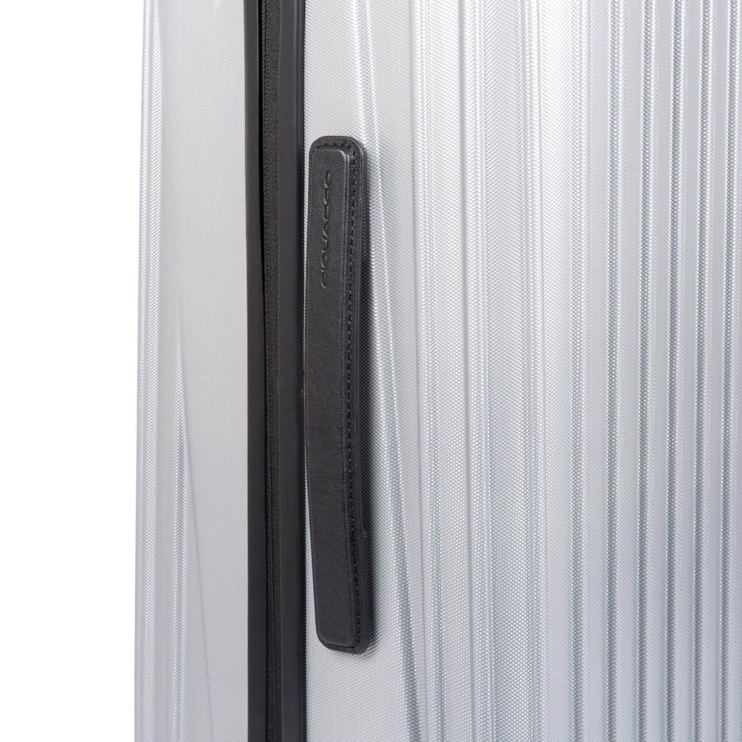 Piquadro Relyght Plus Hard Side Spinner Trolley Bag - Grey, Large - BV4428PC2PZ/GRN - Jashanmal Home