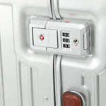 حقيبة سفر بيكوادرو بيقالو فائقة النحافة، متينة، بأربع عجلات مزدوجة، مقاس 55 سم، لون رمادي - BV4425ALU/GRCU