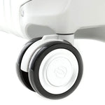 حقيبة سفر بيكوادرو بيقالو فائقة النحافة، متينة، بأربع عجلات مزدوجة، مقاس 55 سم، لون رمادي - BV4425ALU/GRCU